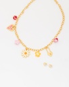 Collar Multicharms Margarita + Aretes - 2