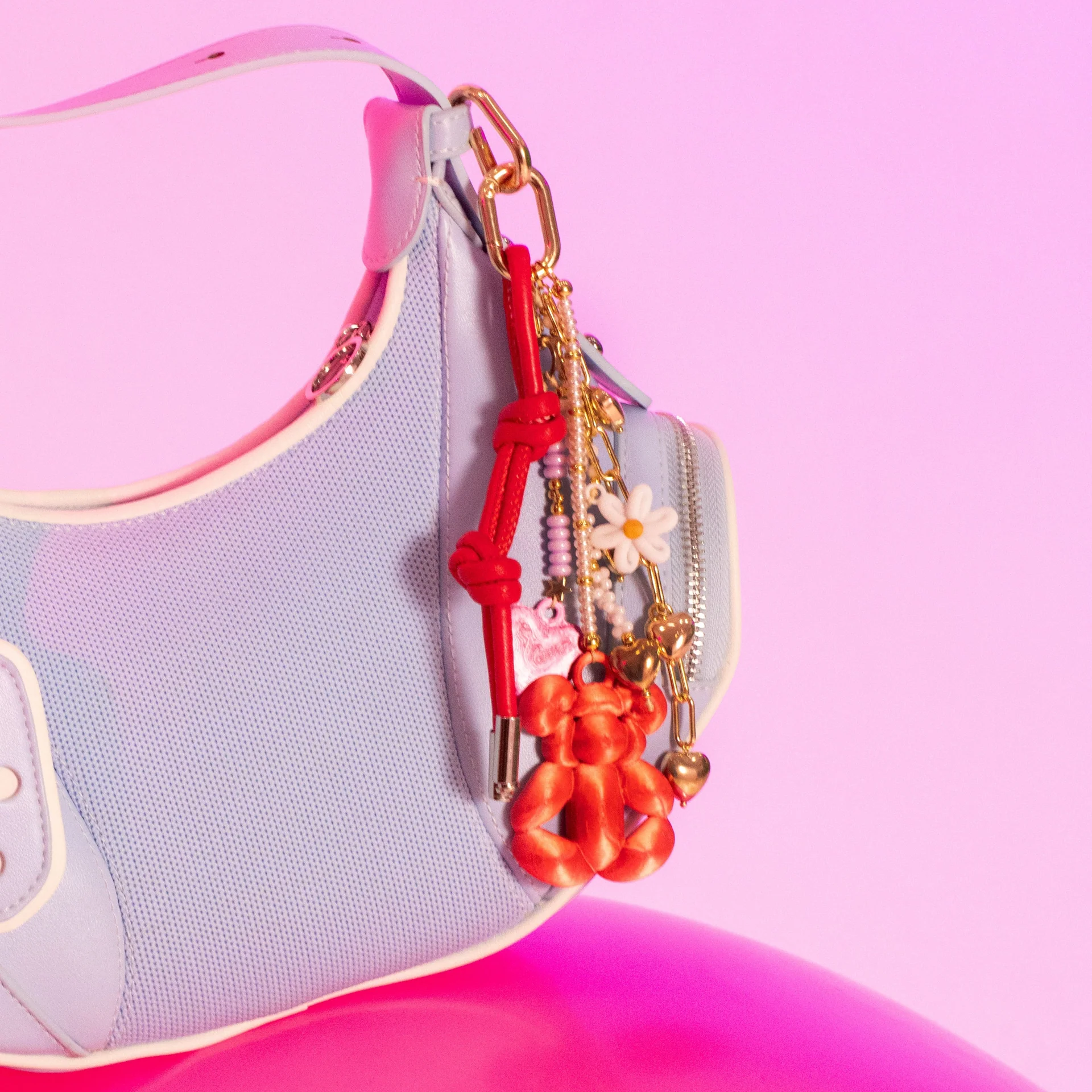 Bagcharm Oso Rojo