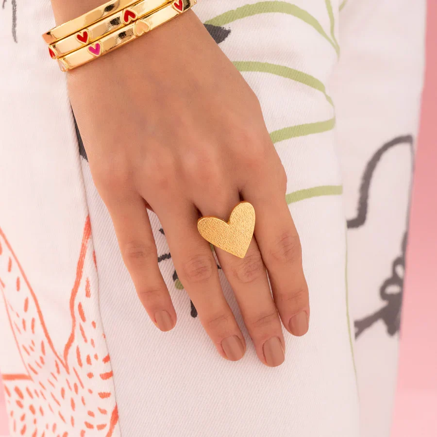 Anillo corazón