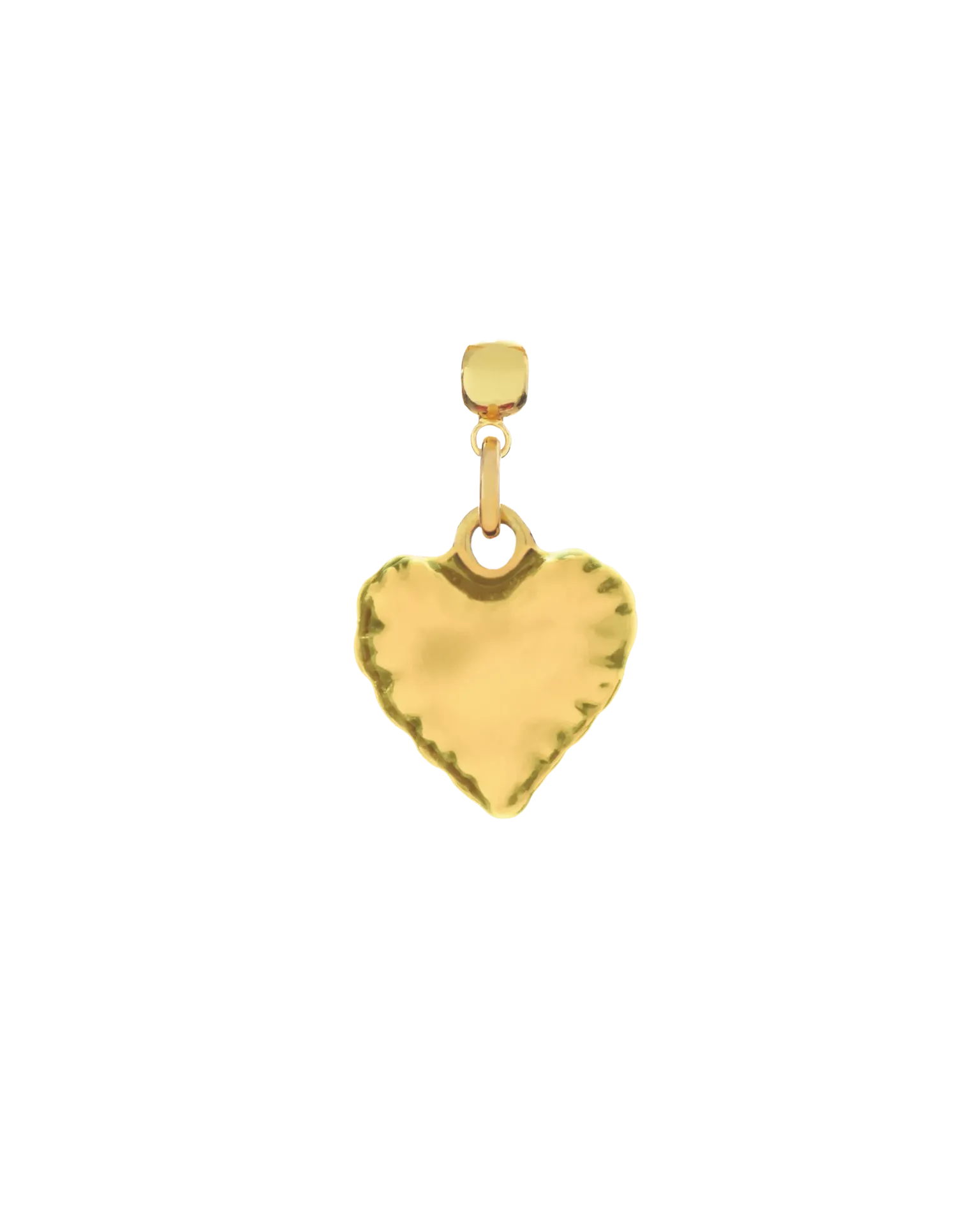 Dije Corazon Liso Gold