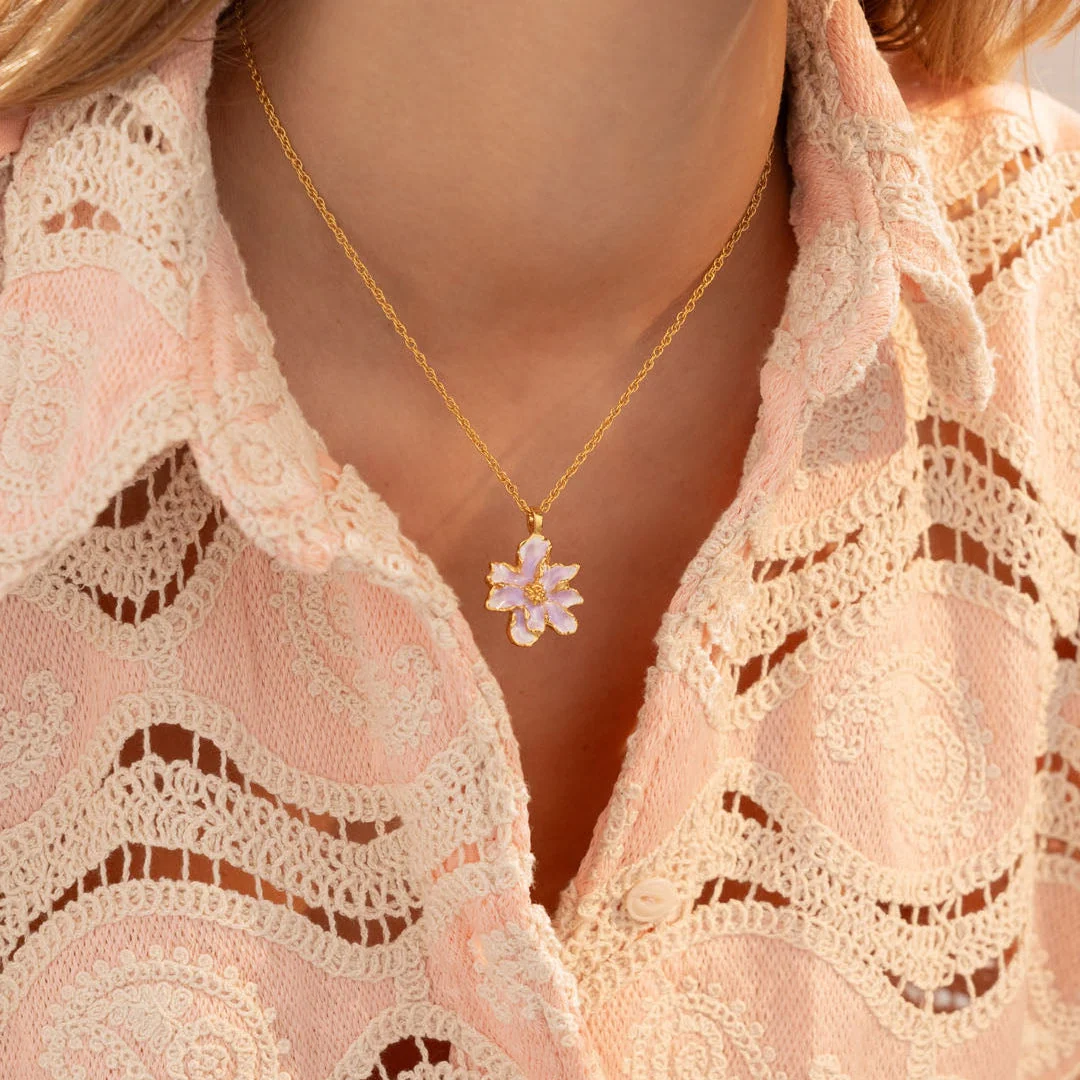 [321493] Collar Flor