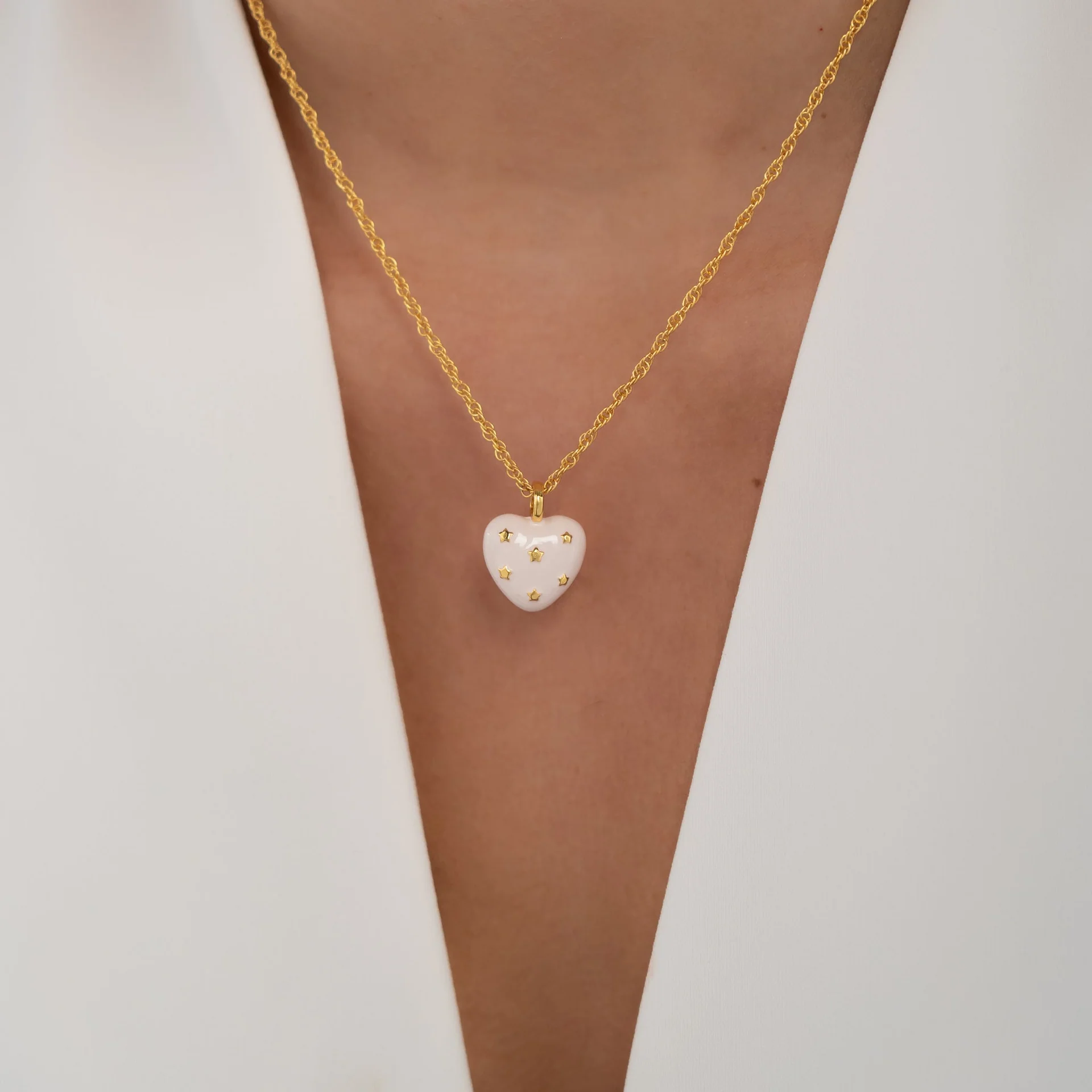 Collar dije Corazón Nude