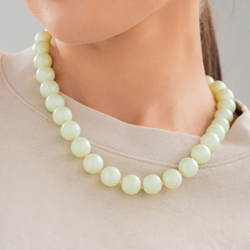 [321513] Collar Dots Verde