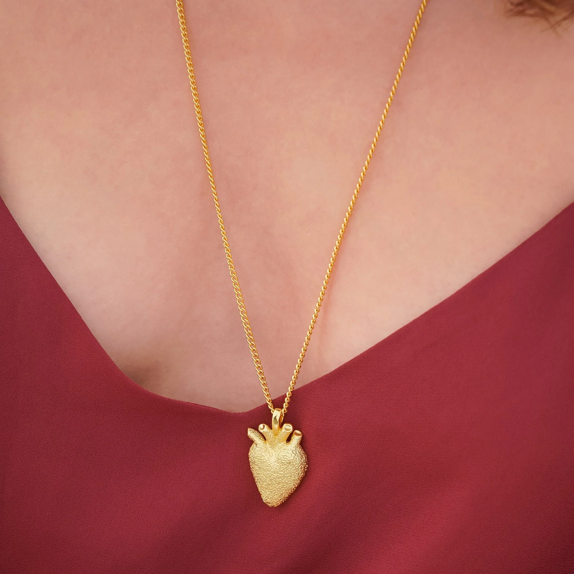 [321533] Collar Corazón Anatómico Largo