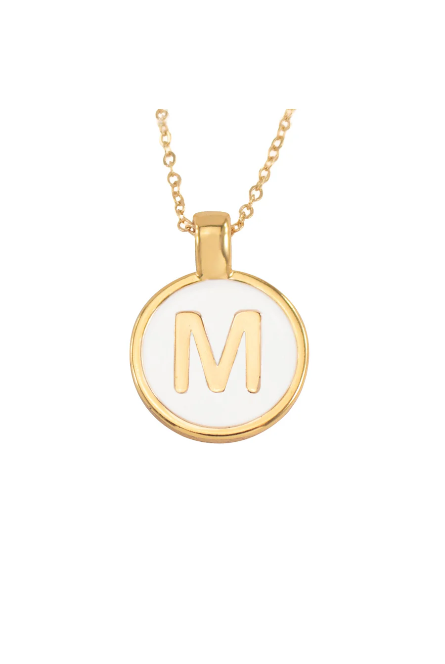 [242057] Letra M + Aretes