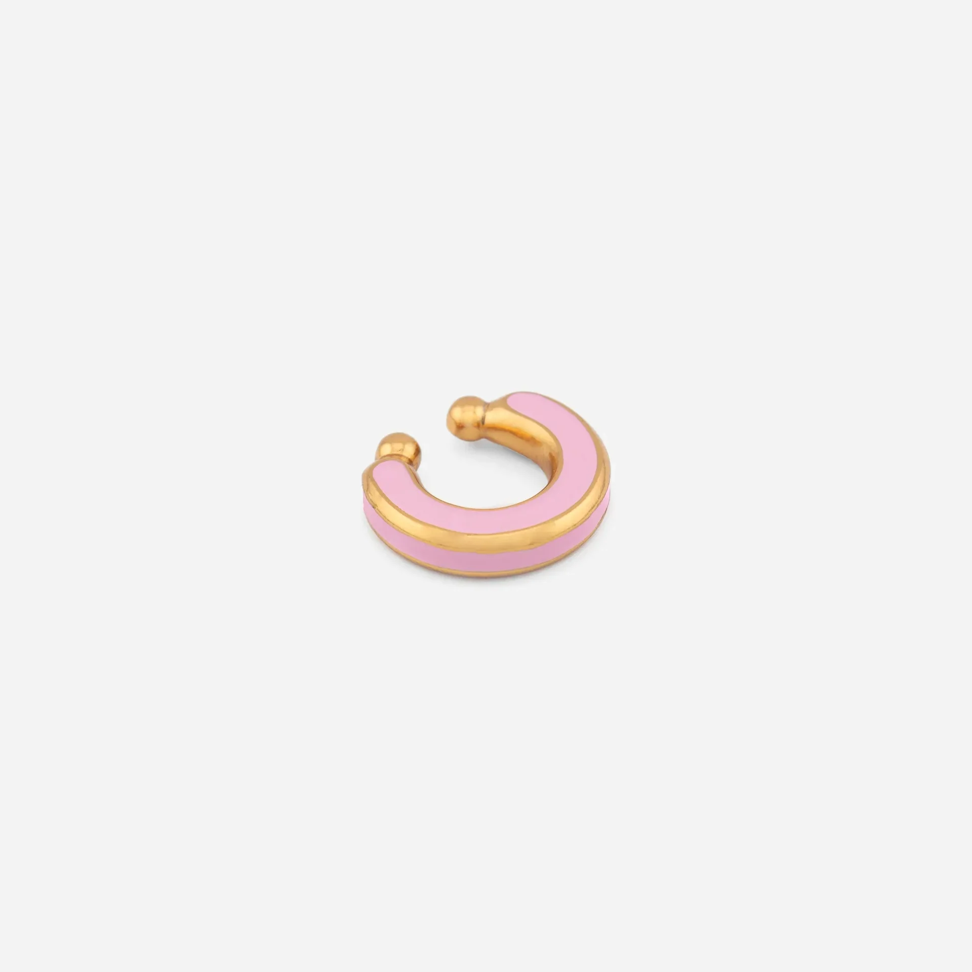 [1011] Earcuff Gold Rosa