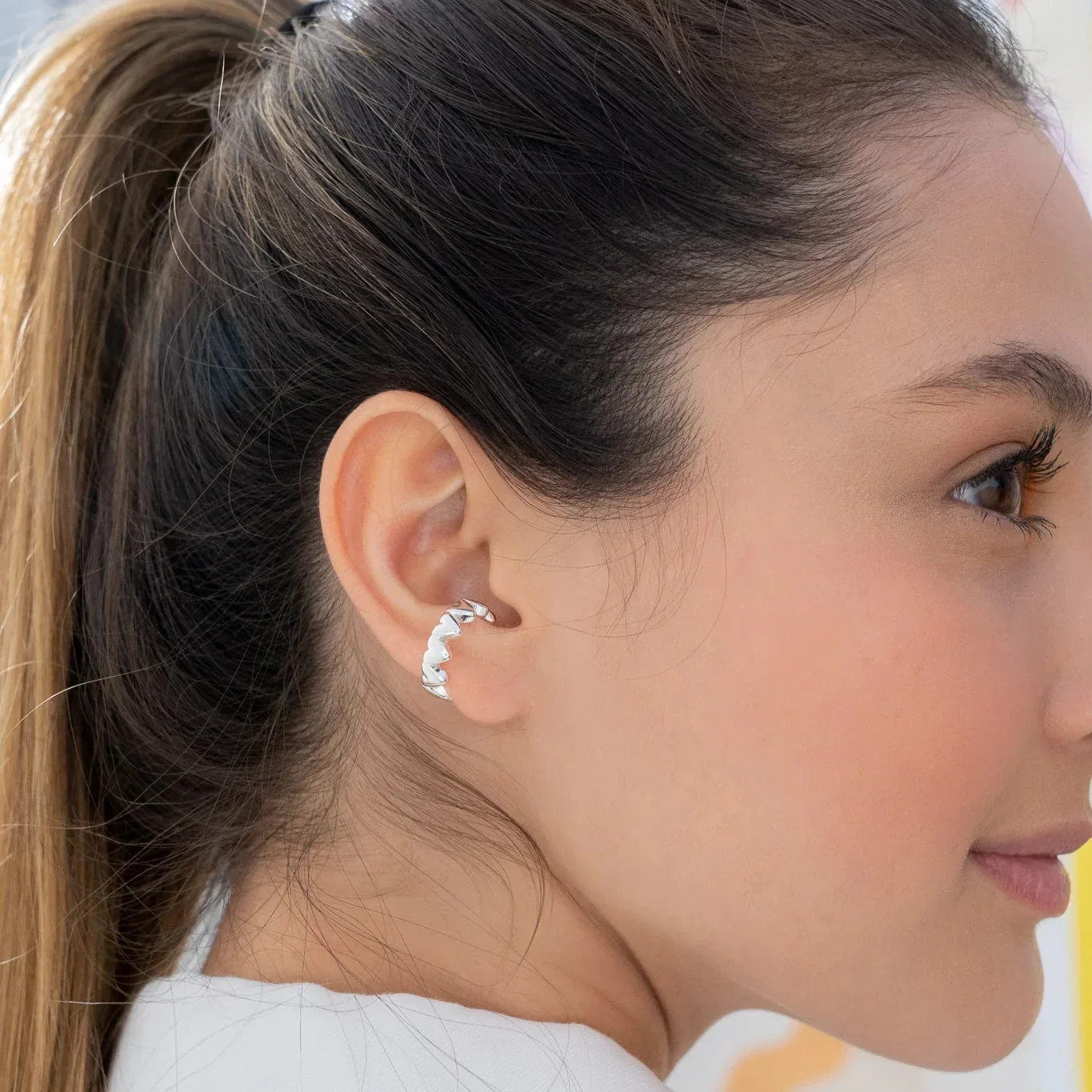 Earcuff Lovely Silver
