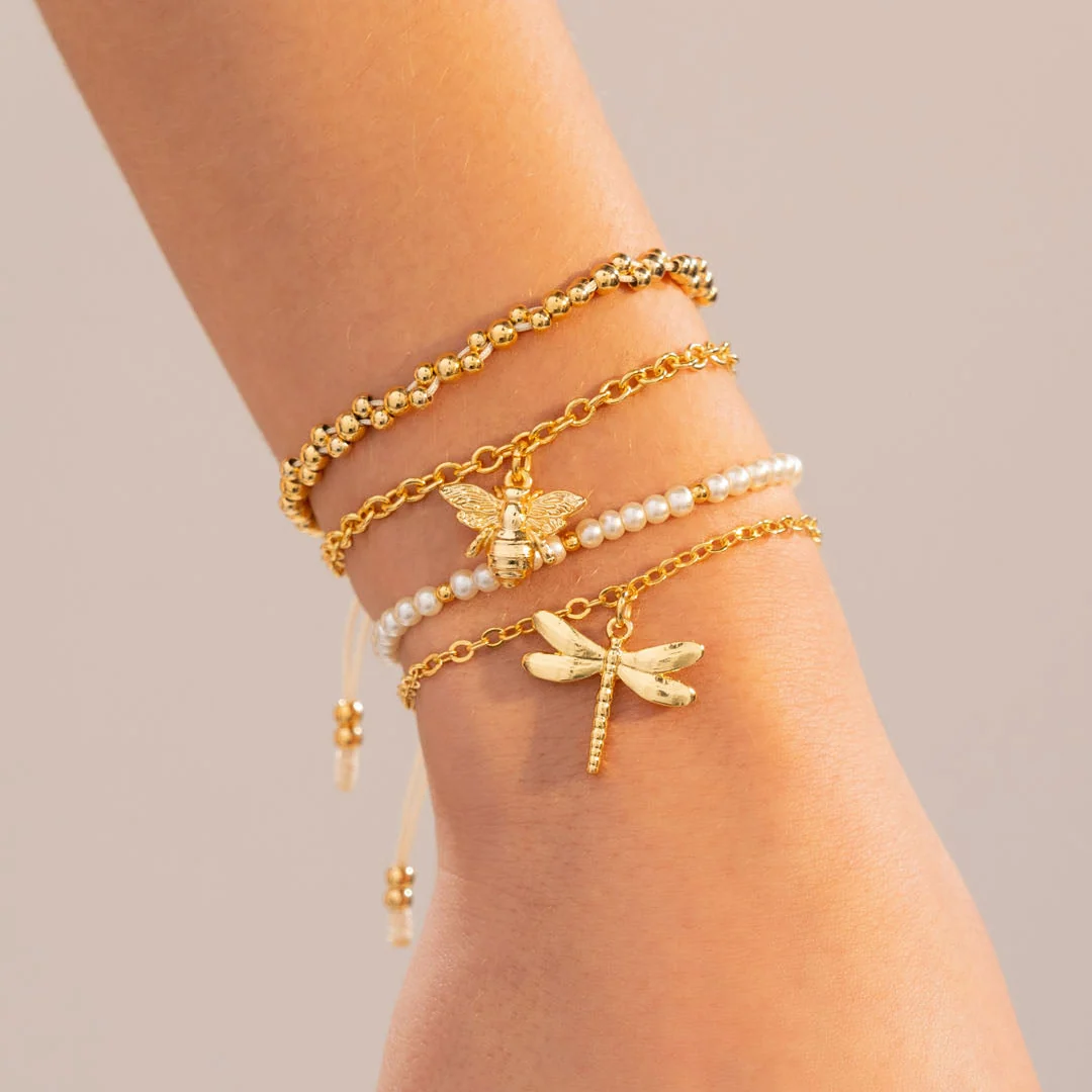 [11449] Set X5 Pulseras Libélula