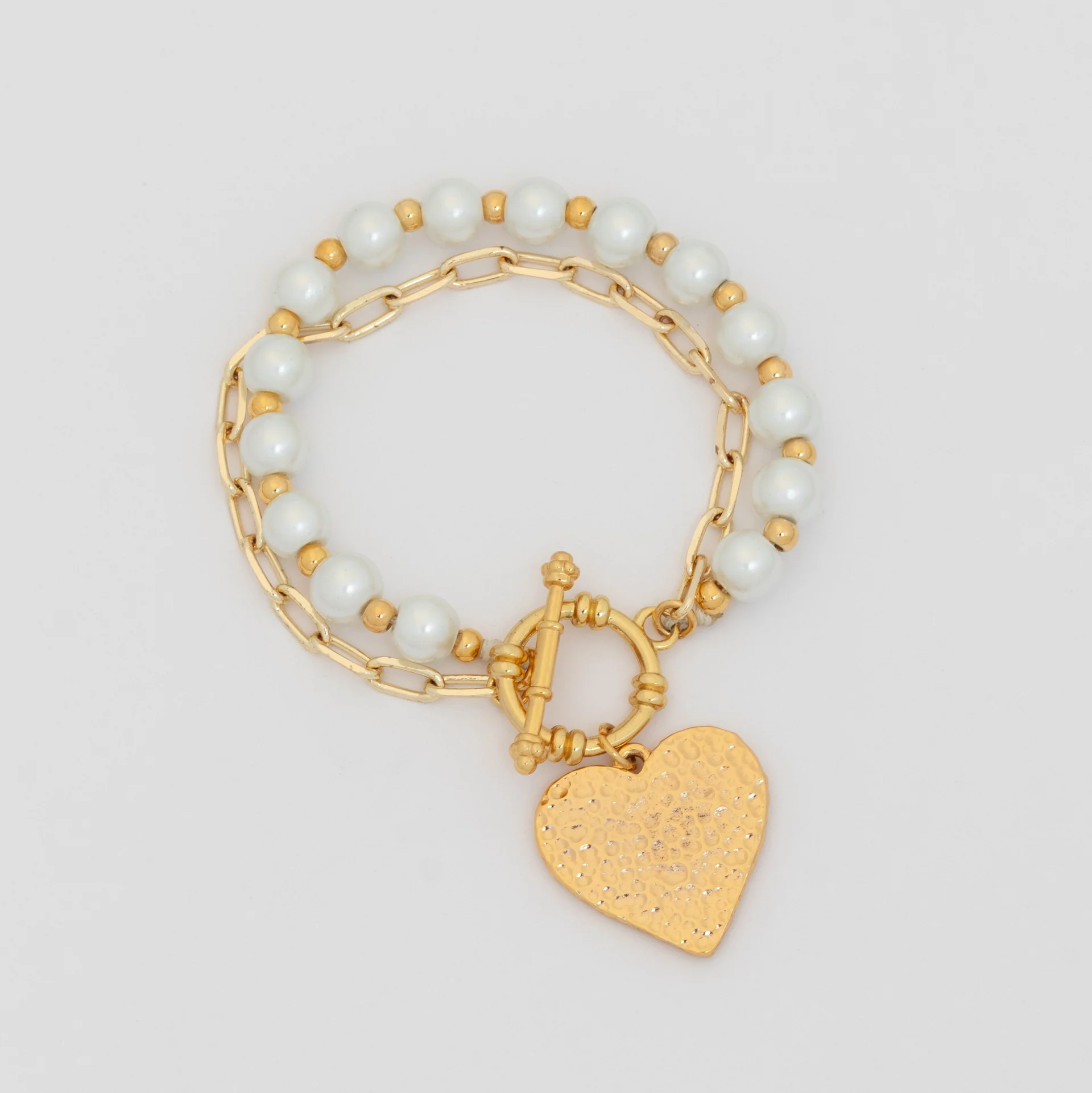 Pulsera Broche Perlas