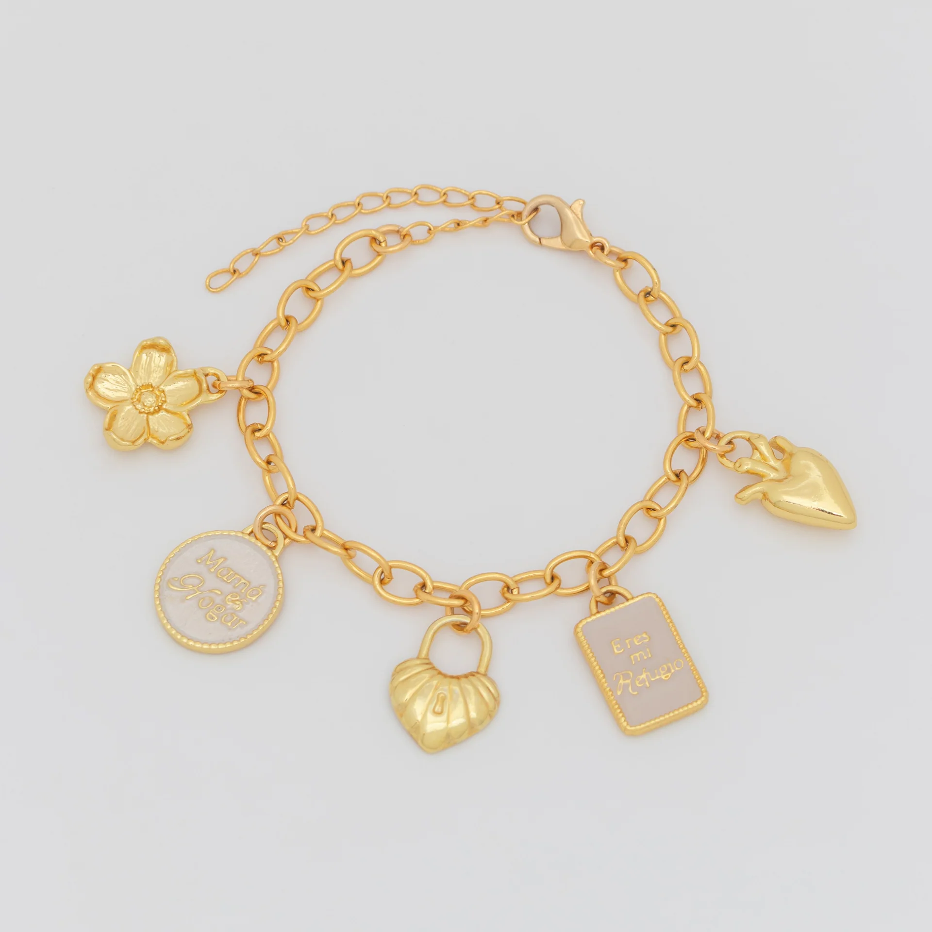 [12495] Pulsera Multicharms Mamá