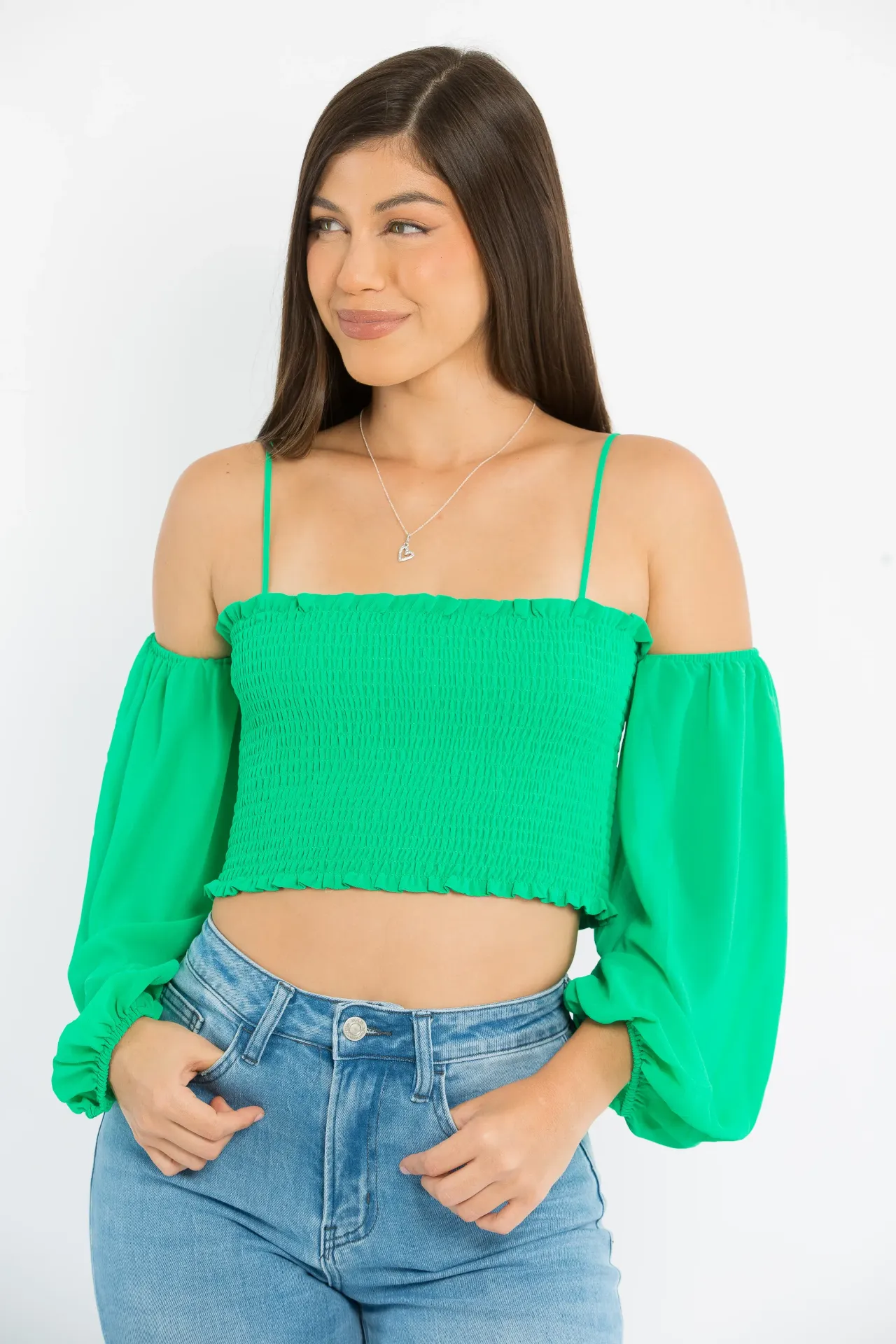 BLUSA GEORGIA VERDE M