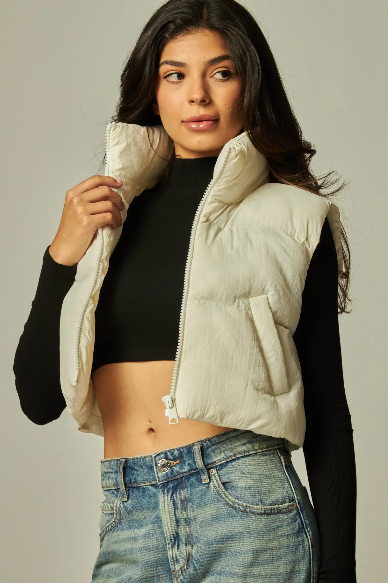CHALECO ISABELLA OFF WHITE S
