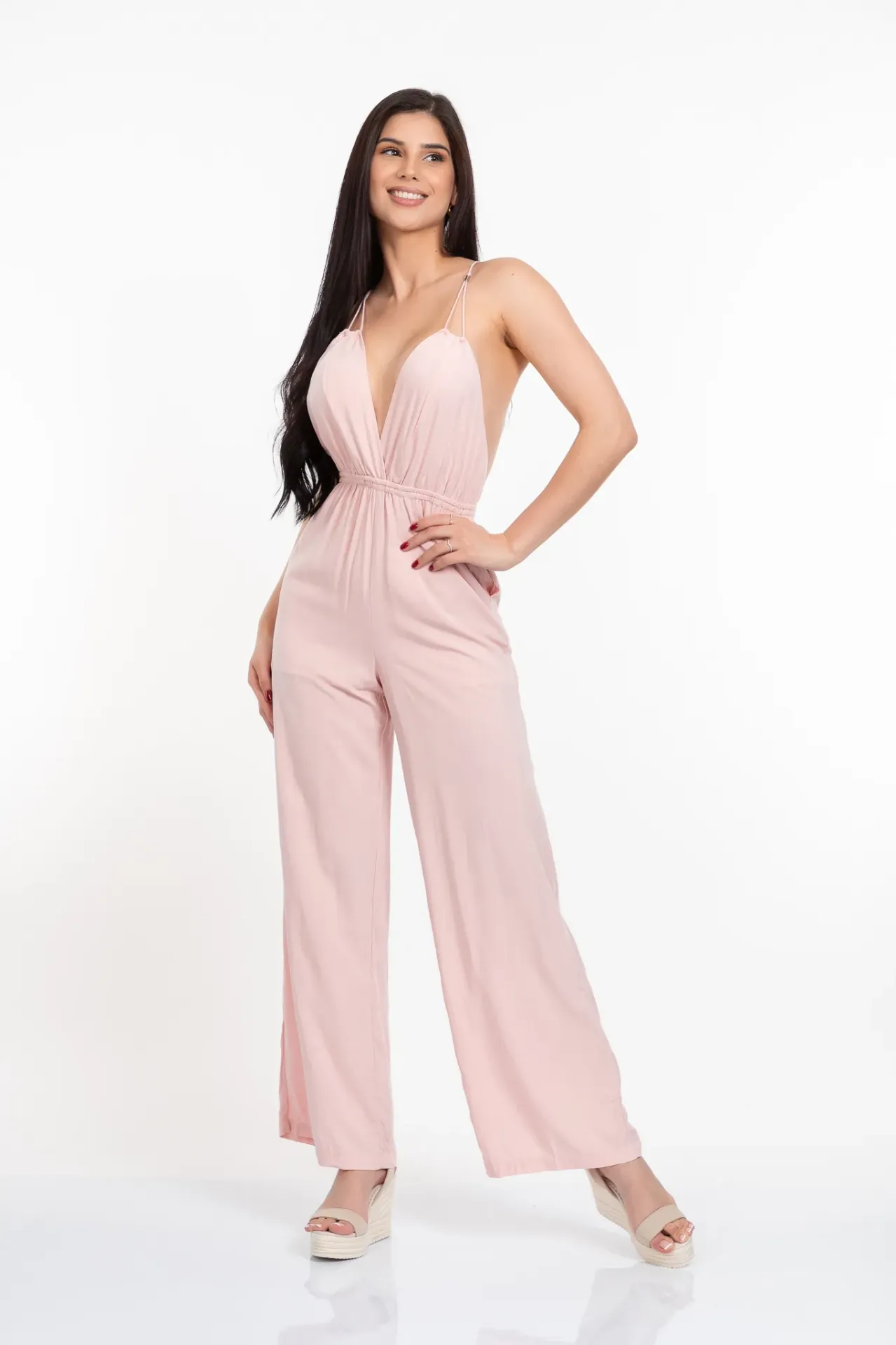 ENTERIZO VERO ROSADO L