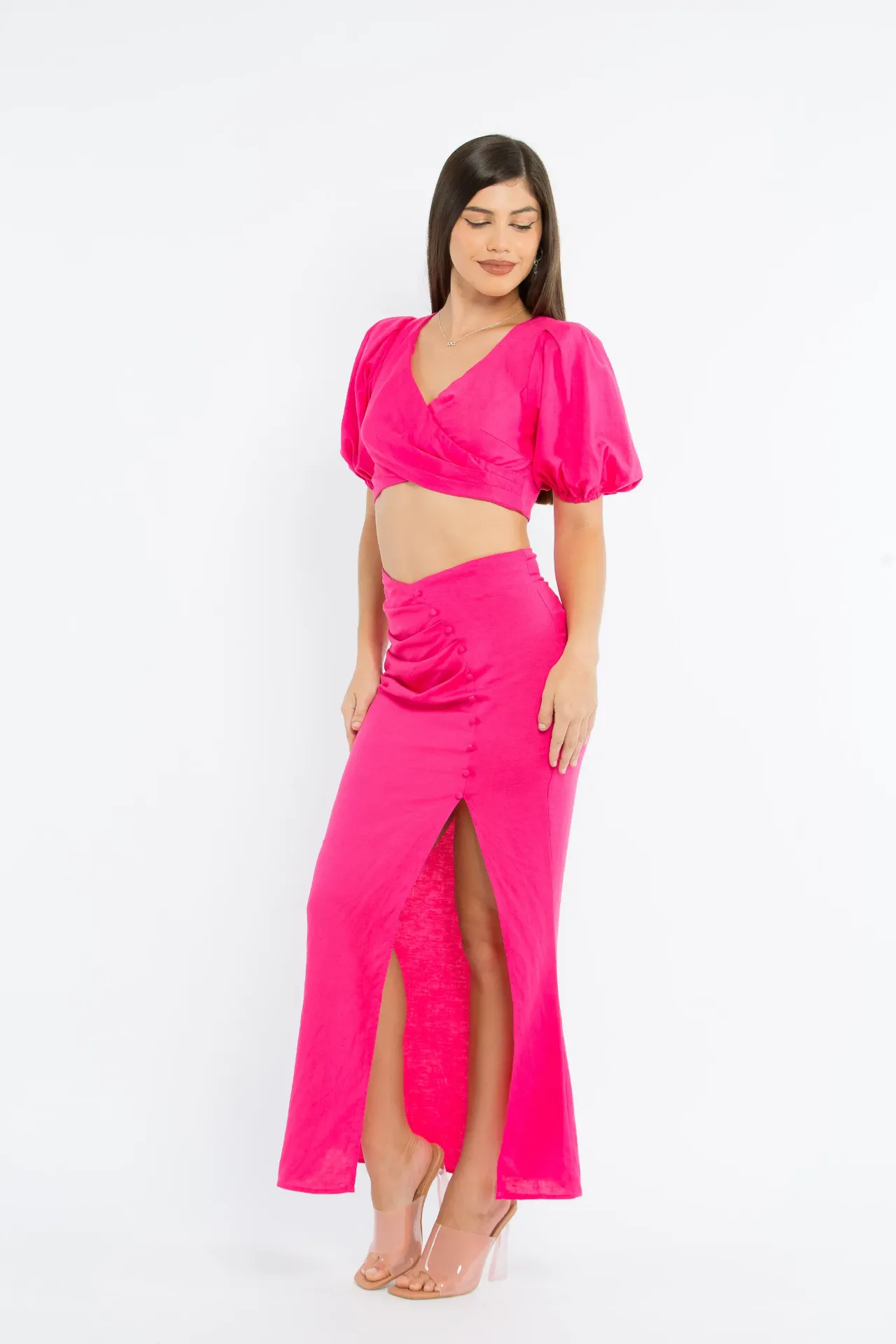 SET KENIA FUCSIA M