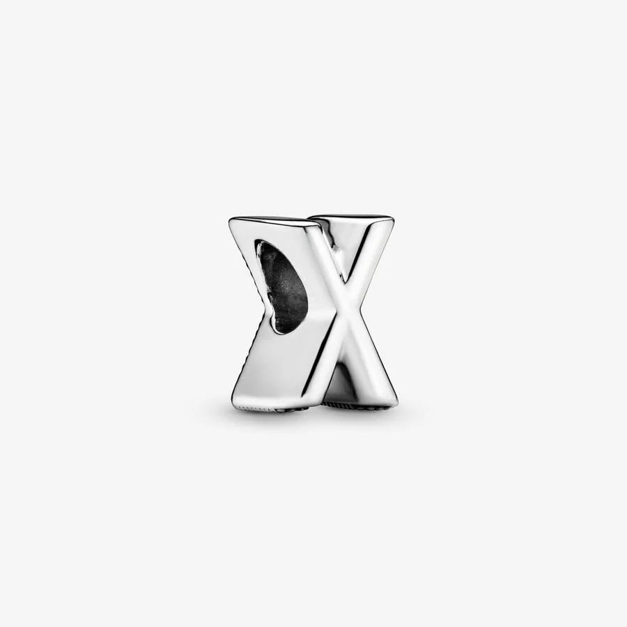 Letter X charm