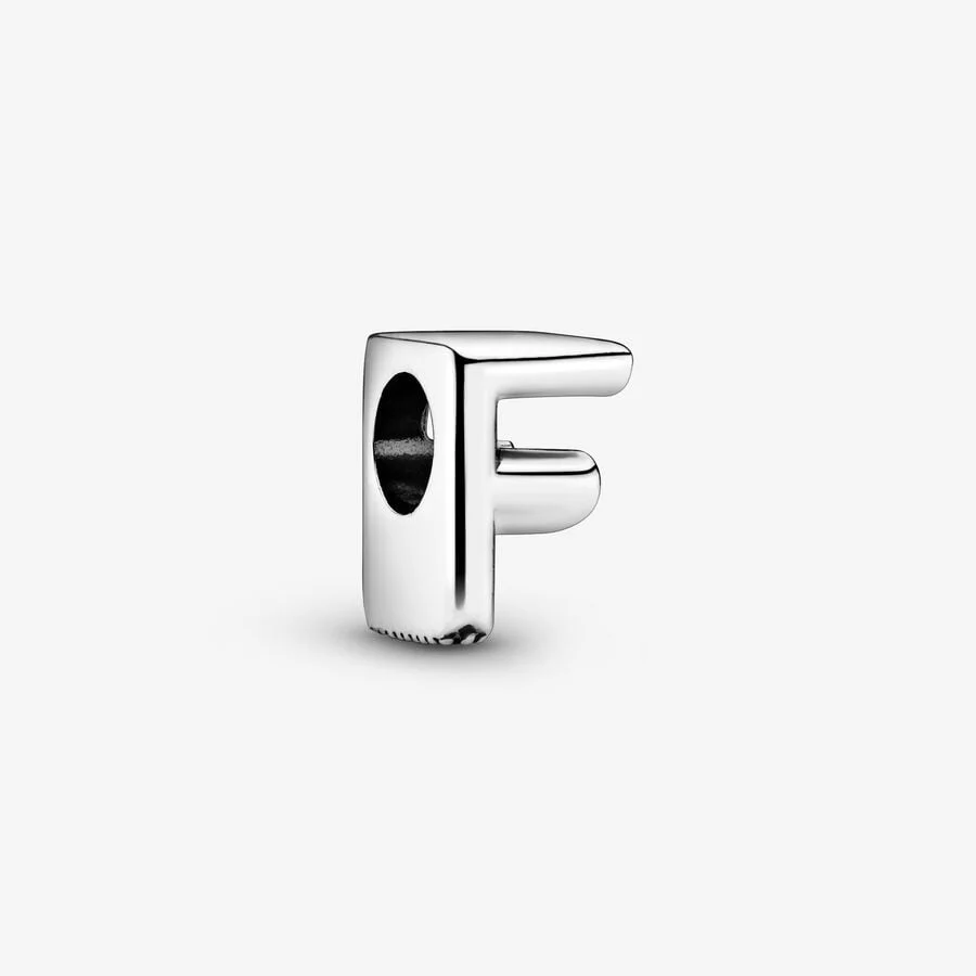 Letter F charm