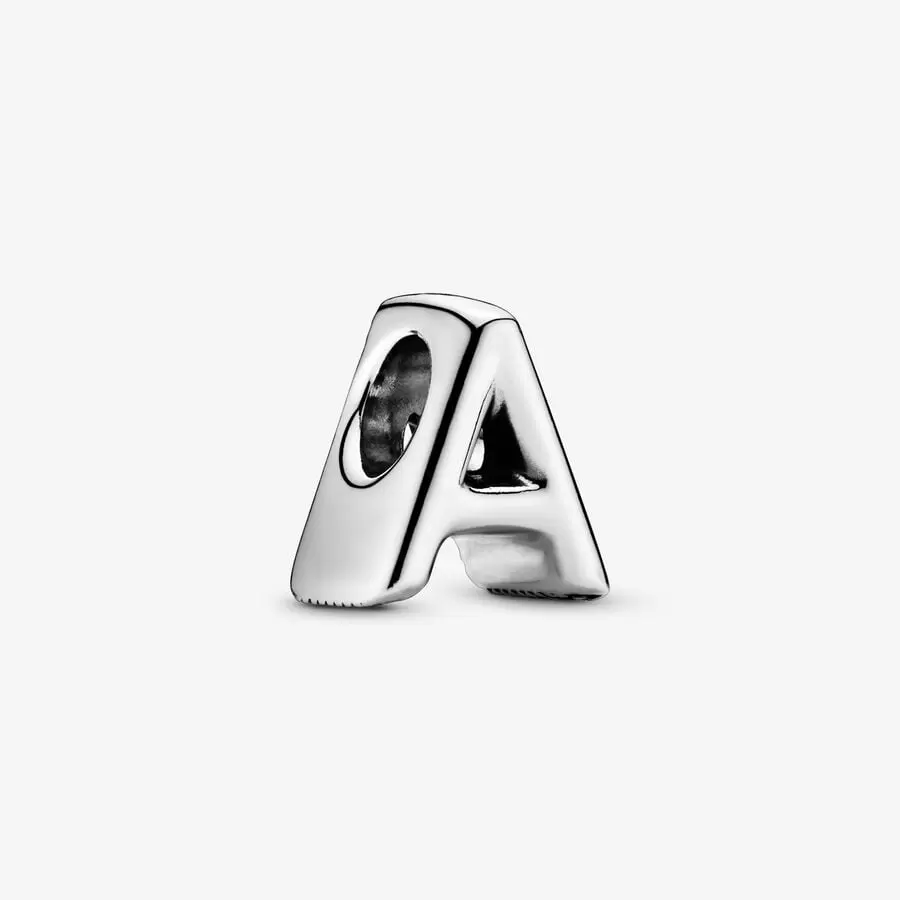 Letter A charm
