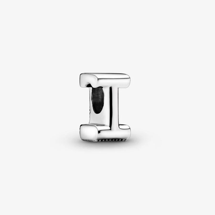 [7576] Letter I charm