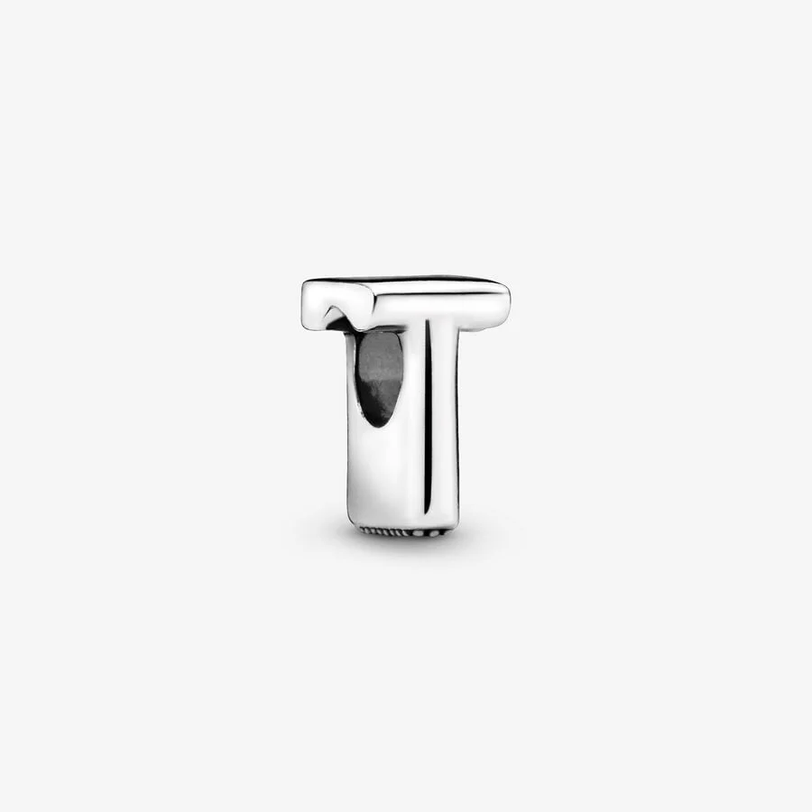 Letter T charm