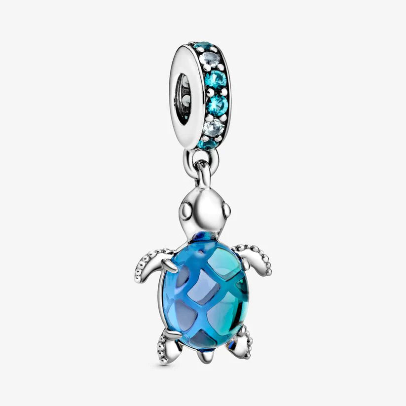 Murano Glass Sea Turtle Dangle
