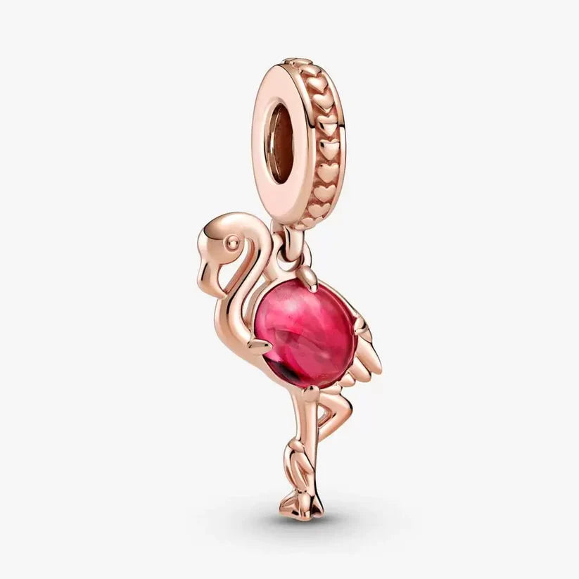 Pink Murano Glass Flamingo