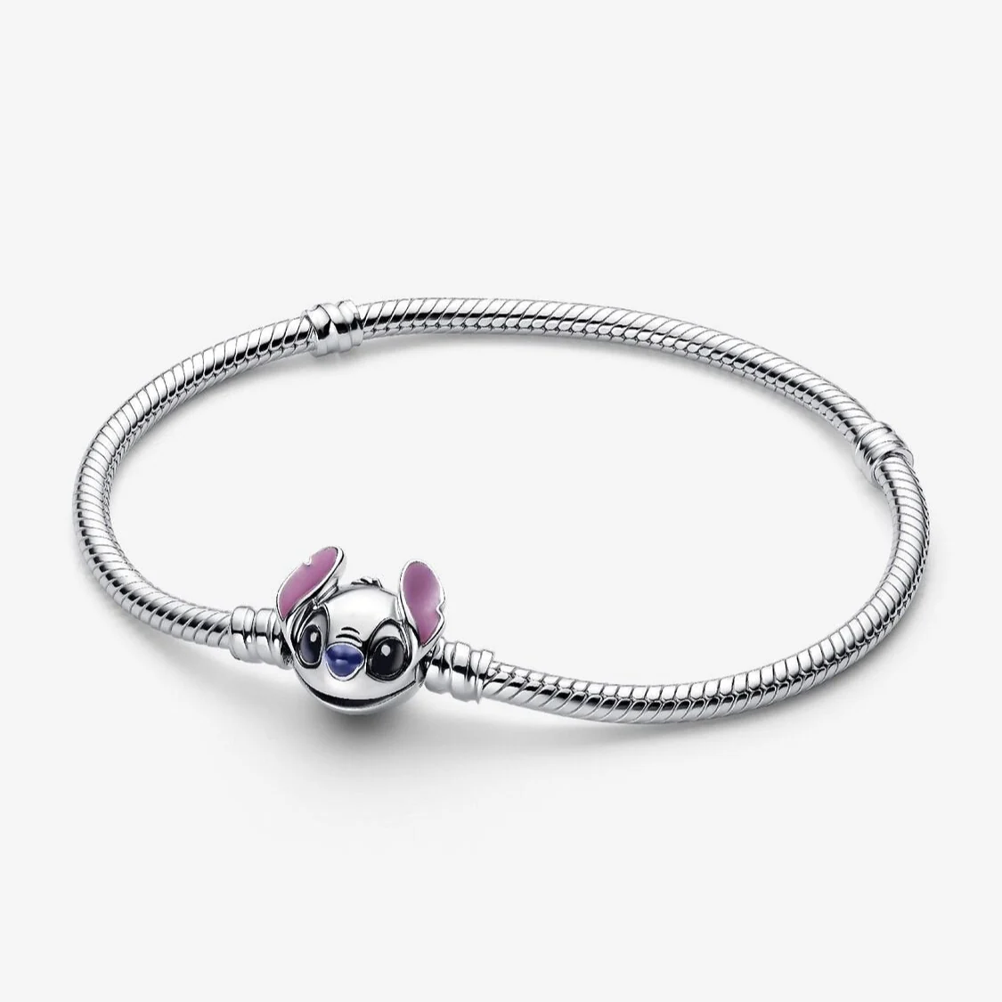 [13091] Stitch Snake Chain Bracelet 18