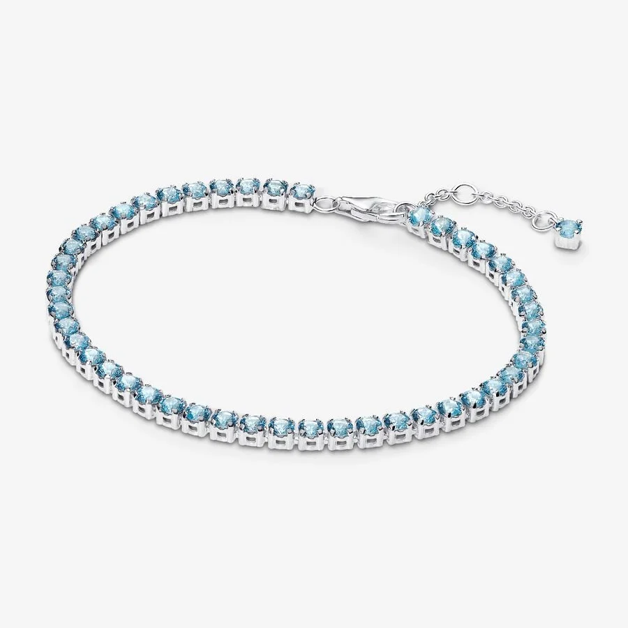 Sparkling Light Blue Tennis 20
