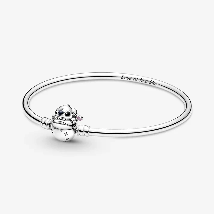 [7252] Stitch Biting Clasp Bangle 17