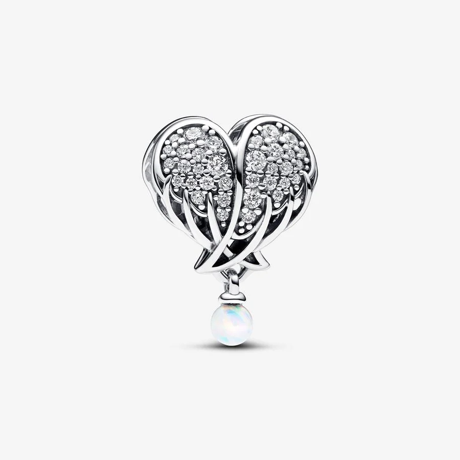 Sparkling Angel Wings & Heart
