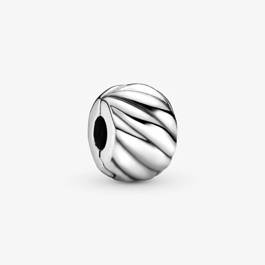 [10717] Polished Feathered Clip