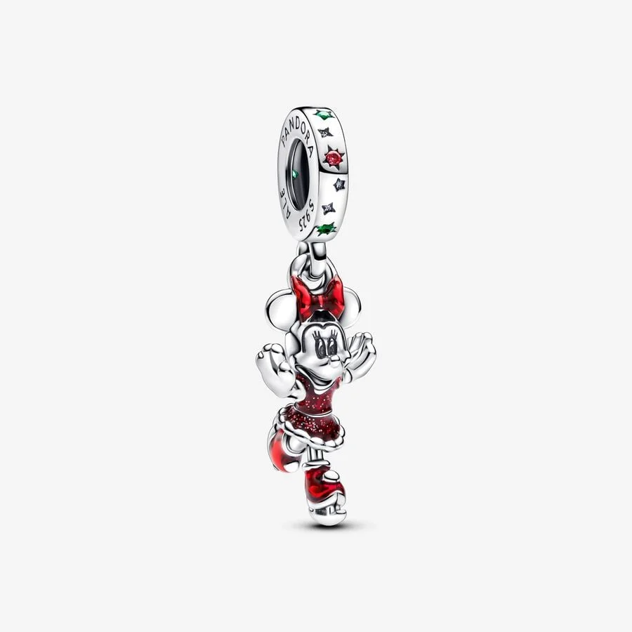 [2272] Minnie Mouse Ice Skating Dangle