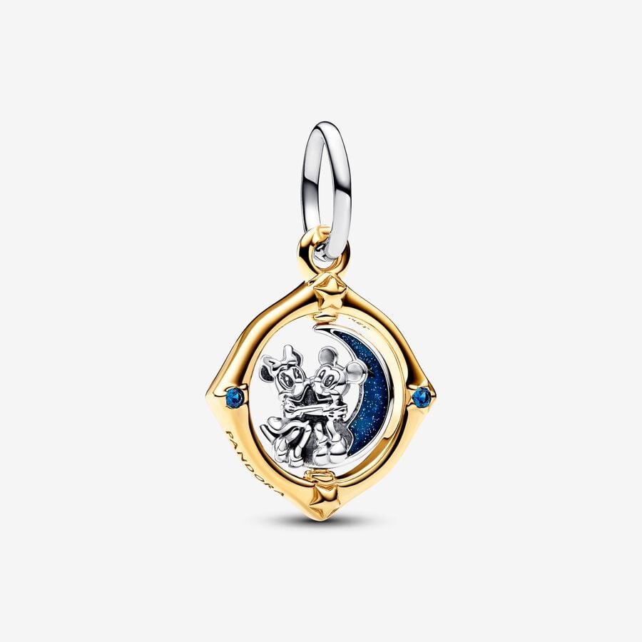 [505] Mickey & Minnie Two-tone Spinning Moon