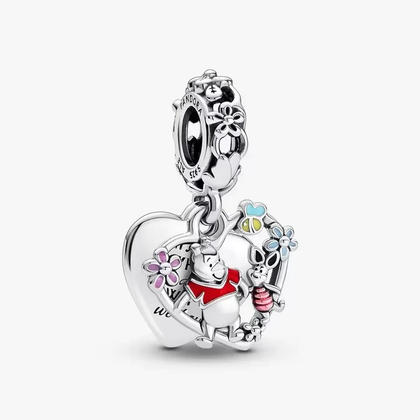 [5058] Pooh & Piglet Double Dangle