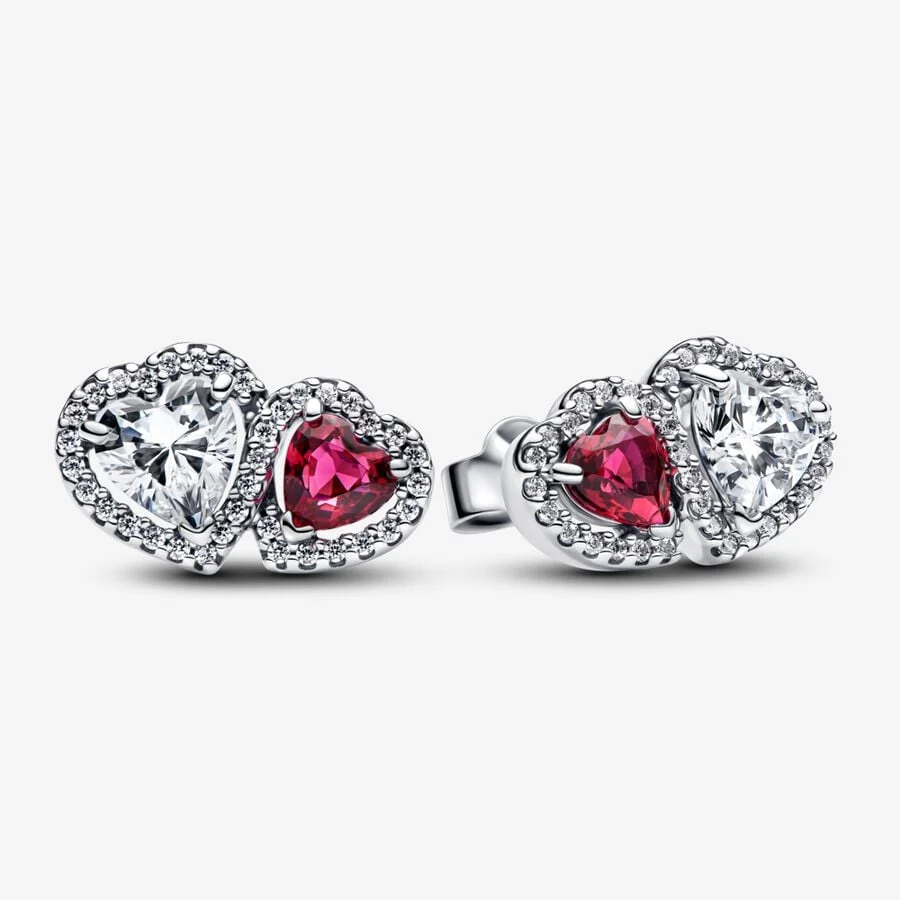 Halo Hearts Stud