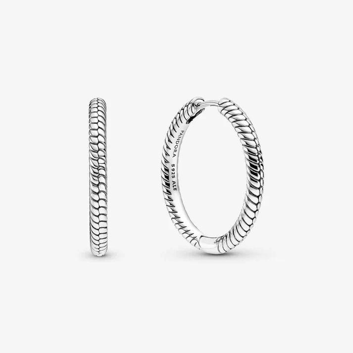 [574] Charm Hoop Earrings