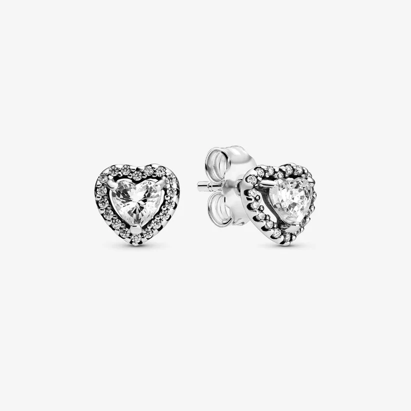 [589] Elevated Heart Stud
