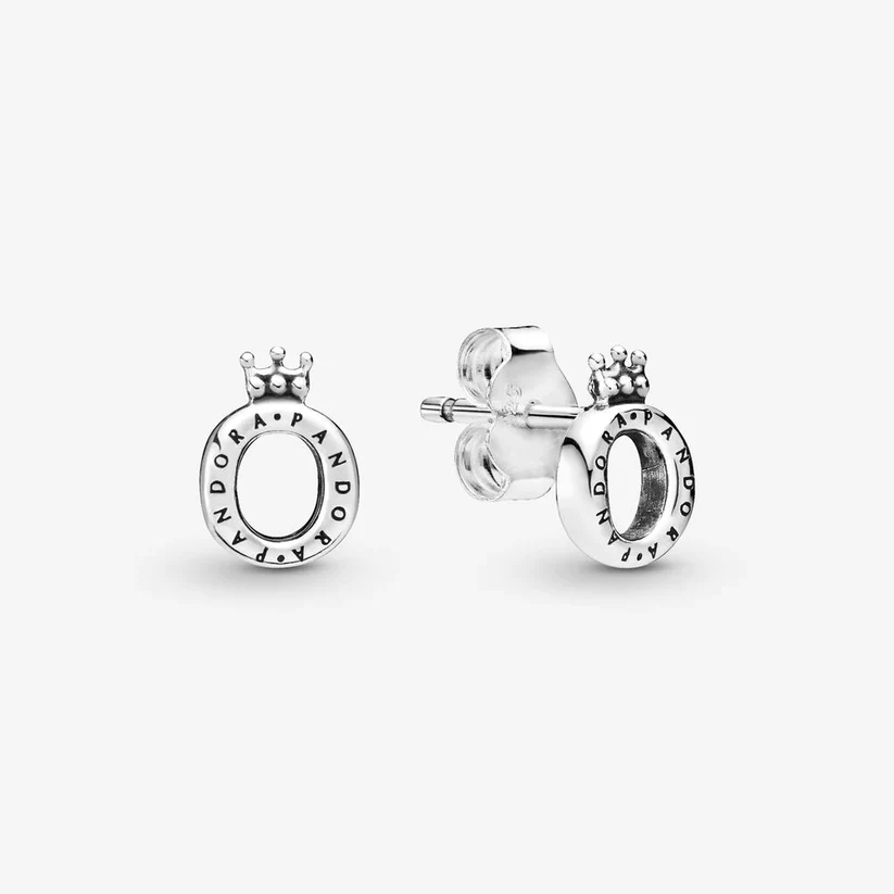 [619] Polished Crown O Stud