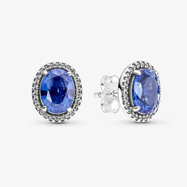 [643] Sparkling Statement Halo Stud