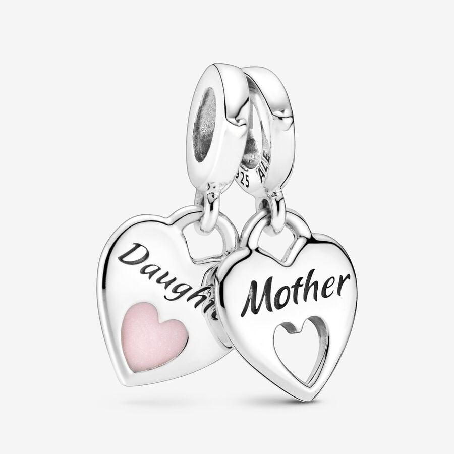 [681] Double Heart Split Dangle