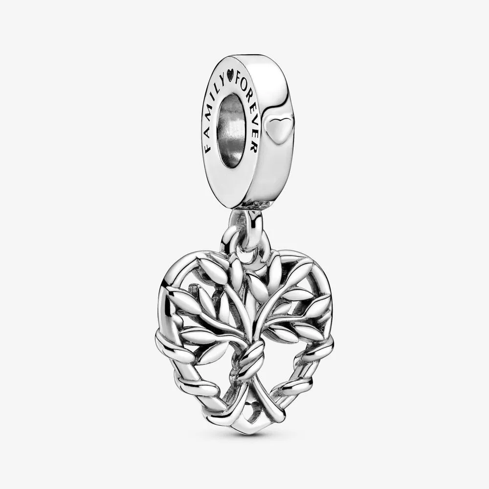 [704] Heart Family Tree Dangle