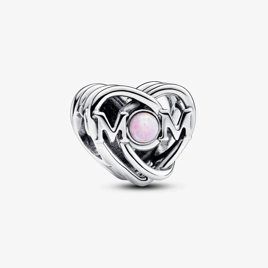 Openwork Mom & Heart