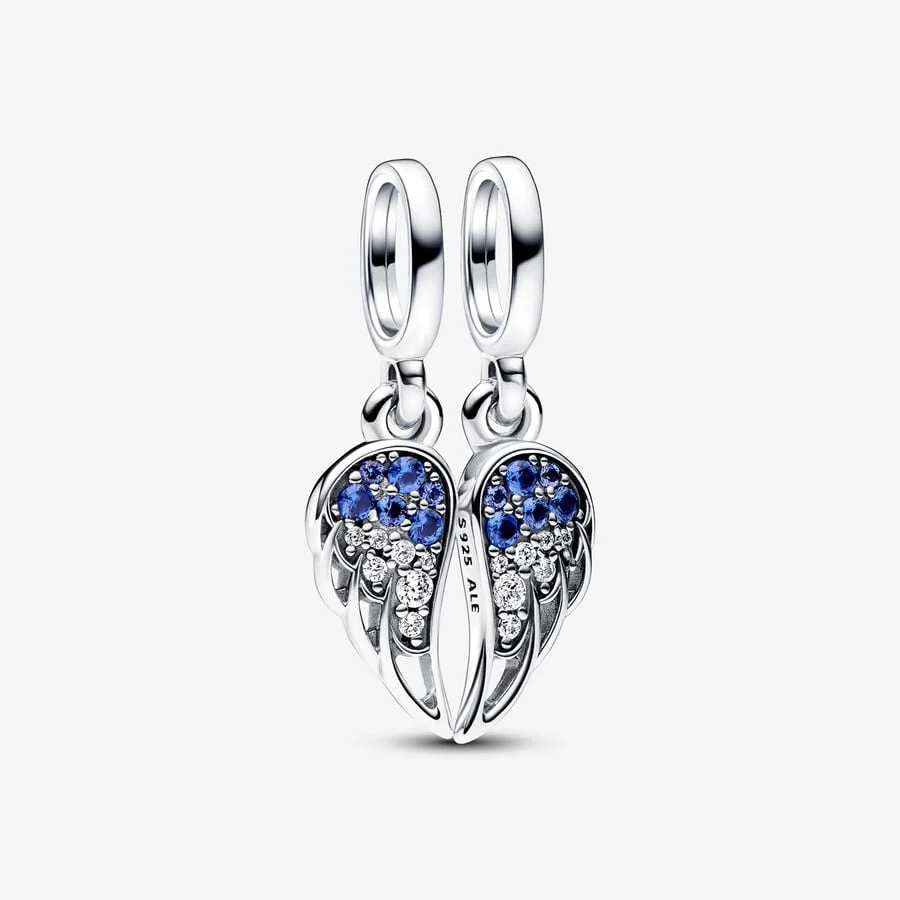 [740] Sparkling Splitable Angel Wings Dangle