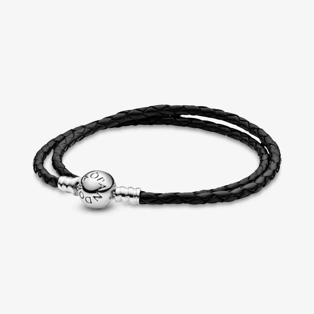 [6387] Leather Black D2