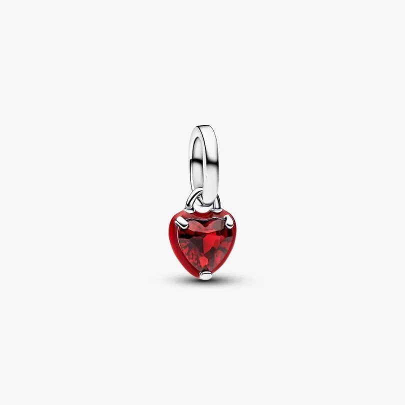 [13721] Red Chakra Heart Mini