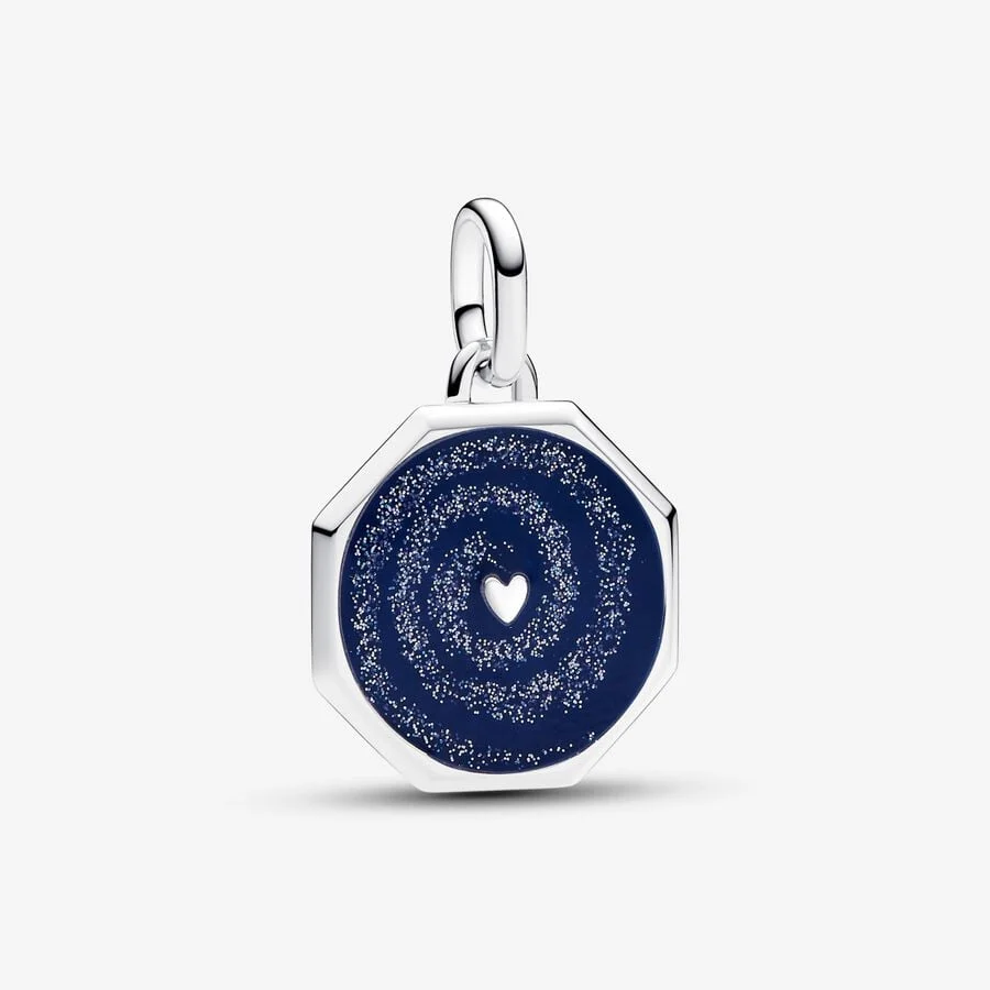 [5189] ME Galaxy Heart Medallion