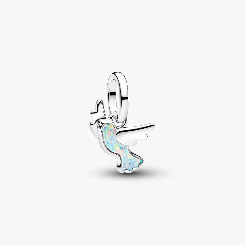 [99092] White Dove Mini Dangle