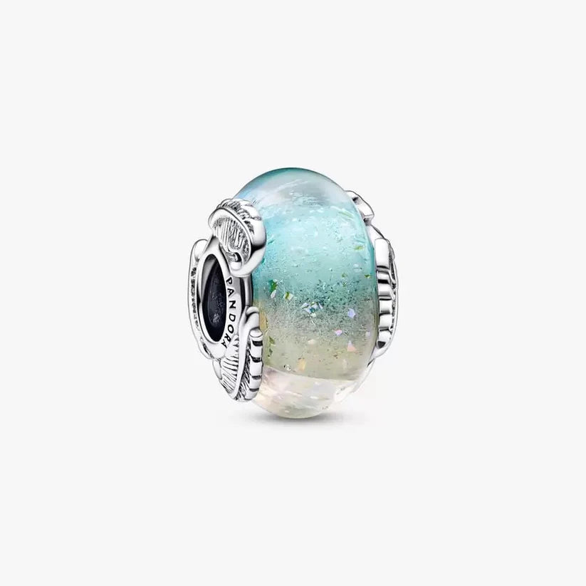 [881] Multicolour Murano & Curved Feather