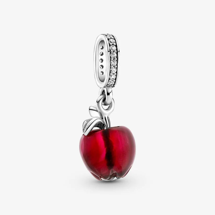[910] Murano Glass Red Apple