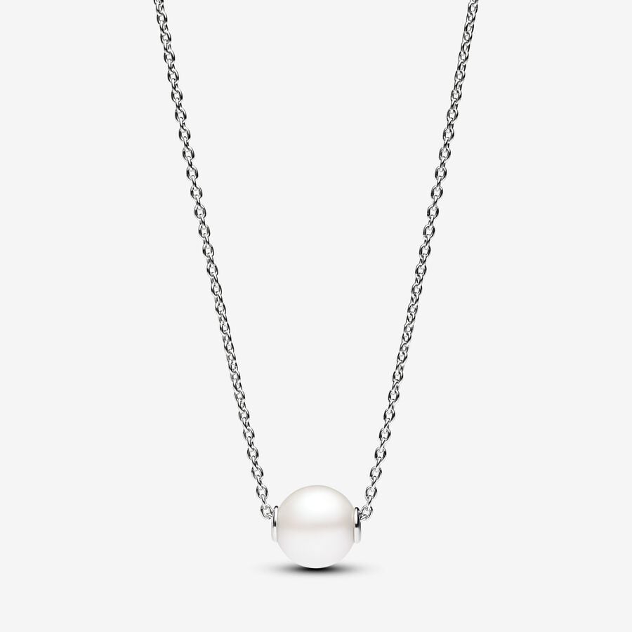 [13240] Circle & Treated Freshwater Cultured Pearl Collier