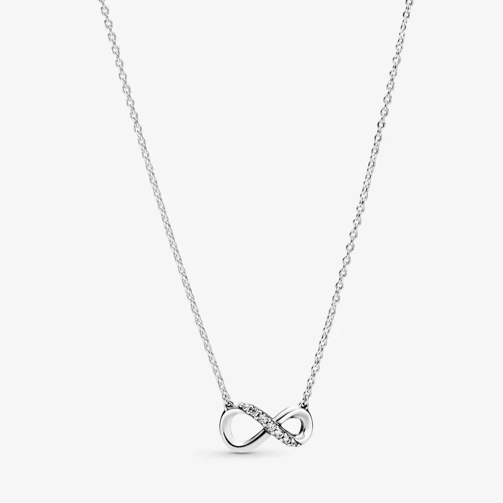 Sparkling Infinity Necklace